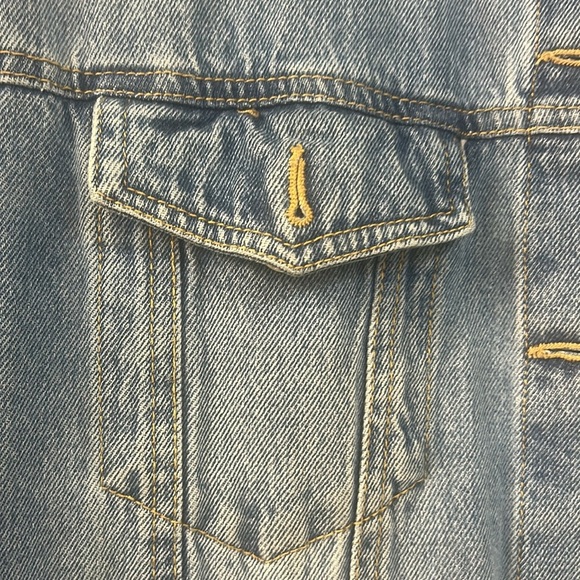 Distressed Denim Jacket - Love Tree Denim - Picture 5 of 7